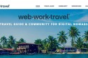 仕事とバケーションを同時に行うWorkationを提唱するWebWorkTravel