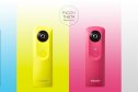 周囲360度の光景をワンショットで収める全天球カメラ「RICOH THETA」